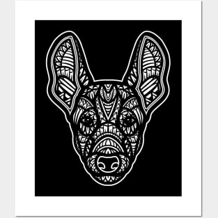 Podenco Dog Tribal Posters and Art